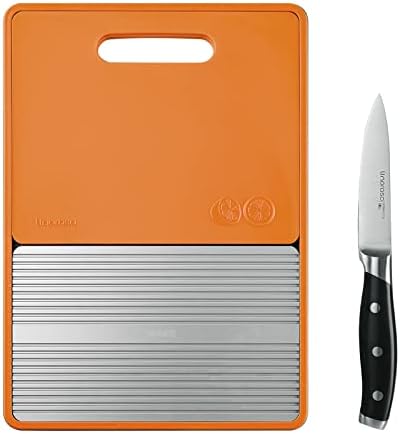 לינורוסו קילוף סכין 3.5 אינץ קטן מטבח סכין עם מדיח כלים בטוח פלסטיק חיתוך לוחות למטבח, שארפ מזויף