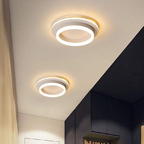 TJLSS LED תקרה אור אורות מרובעים עגולים לסלון חדר שינה מטבח אלומיניום תאורת תאורה ביתית