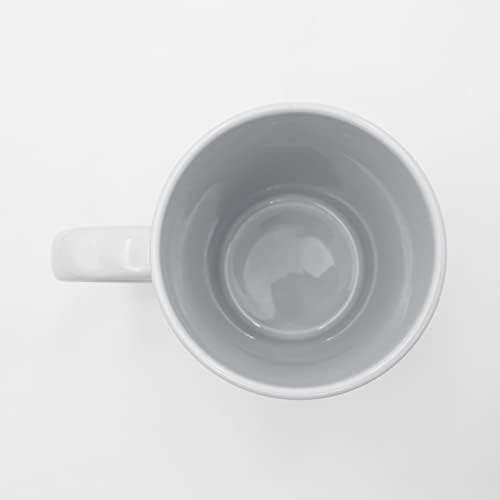 שופט עיצוב הוקם אסט. 2023, 15 עוז לבן קפה ספל קרמיקה תה-כוס כלי שתייה עם ידית, מתנות ליום הולדת יום נישואים חג