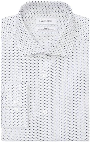 חולצת שמלת גברים של קלווין קליין.