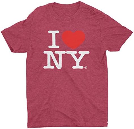 אני אוהב ניו יורק גברים של יוניסקס טי רישיון רשמי חולצה