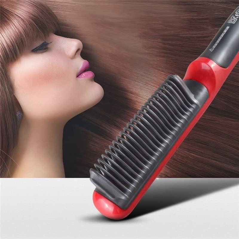 ZLXDP טיפת משלוח משימת שיער עמיד שיער ישר עמיד מסרק שיער מברשת LCD מברשת יישור שיער מחומם