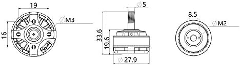 AEO ללא מברשת ללא מברשת XMC2205 מיוחד למטוסי RC לתיקון-כנף; RC Multicopter/Racing Drone/Multi-Rotor/Quadcopter