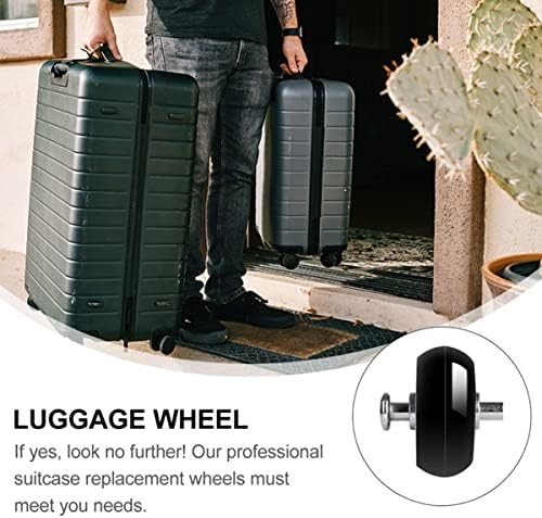 טיולון נסיעות דו-טולי 3 מערכות למזוודה MM ללבוש גומי- מזוודות עמידות, גלגלים גמישים מעשיים מסתובבים גלגלים אילמים