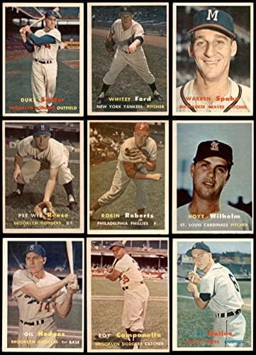 1957 Topps Baseball מספר נמוך מספר Ex