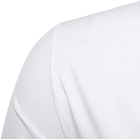 כפתור מזדמן של Xiloccer's גברים למטה חולצות שרוול ארוך חולצות אימון mens v צוואר חולצות טיפשיות