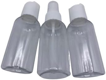 בקבוק ריסוס אחד ובקבוקי נסיעות משולבים דו-דיסקים דו-דיסקים לנוזלים מרכך קרם שמפו-3oz כל אחד / 88 מל-3