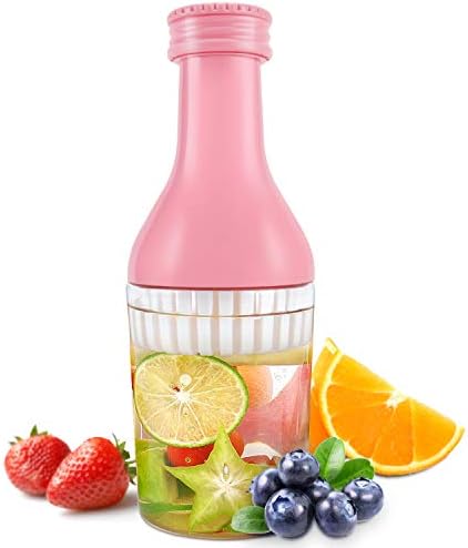 35oz בקבוק מים מפני פירות, בקבוק מים בטעם BPA חופשי עם חומר פירות, בקבוק קנקן מים עירוי, פתיחה