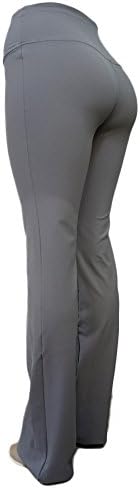 Uniqgarb בקרת בטן דחיסה גבוהה יוגה יוגה מכנסי מגף 29 - 39 UG17YP גבוה
