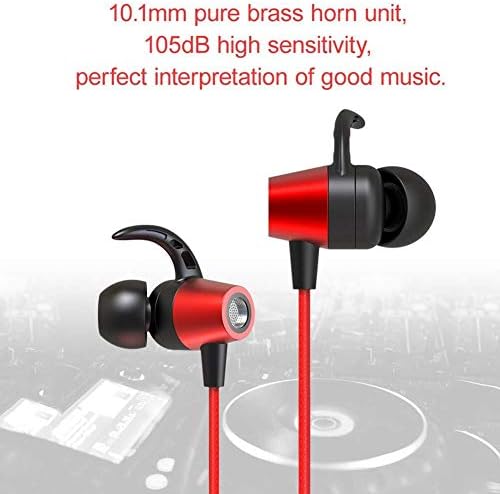 אוזניות Raxinbang ספורט סאונד Hifi צליל באוזן באוזן 3.5 ממ אוזניות אוזניות קוויות אוזניות טלפון להפעלת משחק