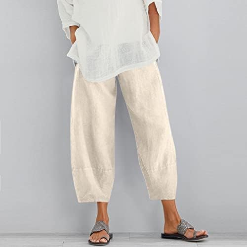 מכנסי טרנינג Xiloccer מכנסיים מכנסיים לכיס בנות קניות בכיס