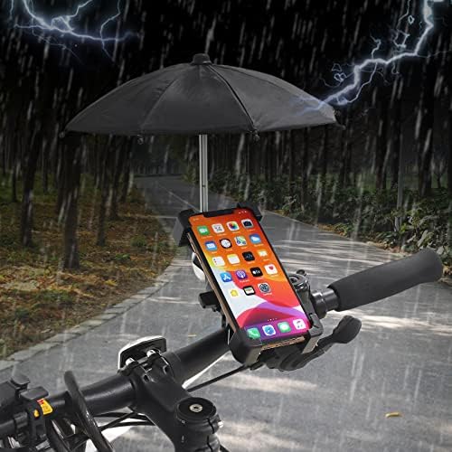 מחזיק טלפונים ניידים עם מטריית שמש אטום גשם אטום לשמש שמש אטום זעזועים מחזיק טלפון סלולרי מחזיק טלפון
