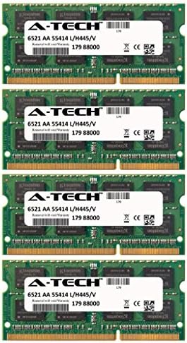 ערכת 32GB 4x 8GB לסדרת מחברת Dell Precision M4600 M4700 M6600 M6700 M6800 SO-DIMM DDR3 NONE ECC PC3-12800 1600MHz