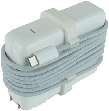 מארגן עטיפת כבלים מטען עבור 140W Apple MacBook Mackbook Thargs טעינה ומתאמי כוח USB-C