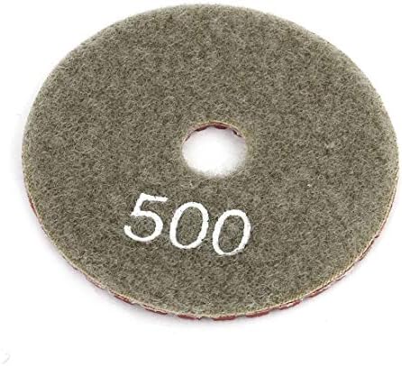 500 3 קוטר אריח אבן לטש מטחנות יהלומי ליטוש כרית (אדום אפור חצץ 500 3 ' די דימטרו אזולחו דה פידרה פולידורה אסמרילאדורה