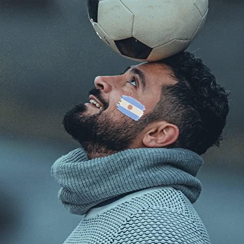 קעקוע דגל לאומי ליובו: גביע העולם בכדורגל בקטאר, מדבקות גוף למשחק כדורגל, מדבקת פנים לגברים נשים