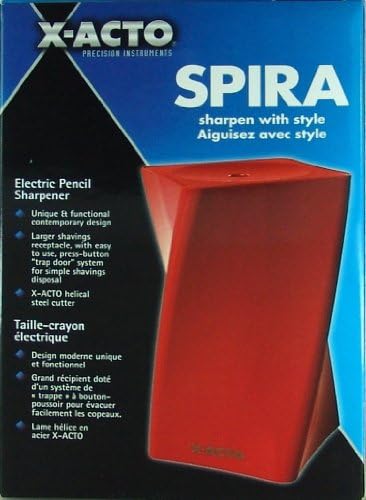 X -Acto Spira מחדד עיפרון חשמלי - אדום