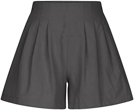 מכנסיים קצרים של Zhensanguo לנשים מכנסי טרנינג נשים רופפים מכנסי פלאש מותניים אלסטיים