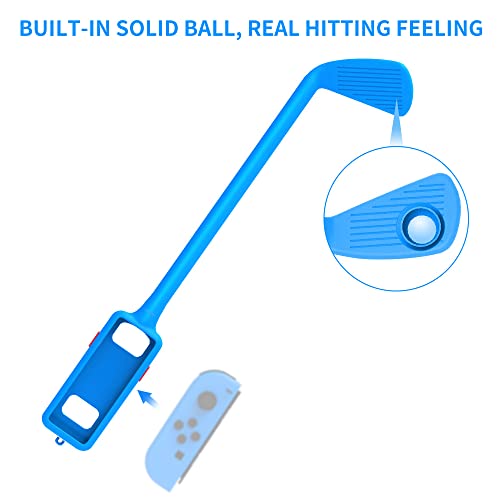 מועדון הגולף עבור Nintendo Switch /Switch בקר Oled Joy-Con /עבור מריו גולף סופר ראש, 2 חבילה, מועדון