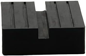 כרית גומי ג'ק אוניברסלית של אביגיל 2, מסגרת מסגרת מרובעת מסגרת רצפה מתאם ריתוך קמצוץ, רכב, רכב שחור