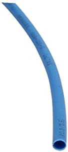 חדש LON0167 חום מתכווץ צינור מופיע 0.8 ממ יעילות אמינה פנימית אמינה DIA כחול עטיפת חוט שרוול כבל