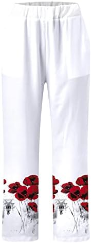 מכנסיים קפרי מכנסיים המותניים המותניים המותניים הקיץ מכנסיים רופפים מכנסי טרנינג יומיים מכנסי חוף עם כיס