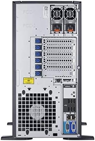 Dell PowerEdge T320 8 x 3.5 תקע חם E5-2450 שמונה ליבה 2.1GHz 64GB H310 2x 495W