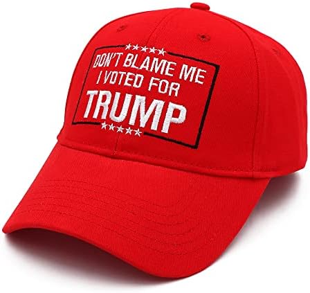 NDLBS טראמפ 2024 כובע בוא נלך כובע ברנדון אל תאשים אותי הצבעתי בעד כובע טראמפ מגה שמור אמריקה מתנות מצחיקות לאוהדי