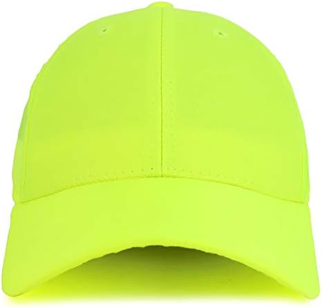 כובע בייסבול בצבע ניאון בהיר קל משקל פוליאסטר בעל נראות גבוהה