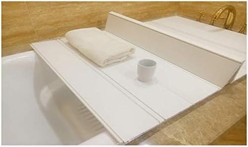 כיסוי אמבטיה ACCDUER כיסוי בידוד קיפול אנטי-אבק כיסוי בידוד PVC כיסוי אמבטיה מתקפל