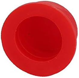 X-DREE DR M16 אוגן כובעים מחודדים צינור צינור קצה הכנס אדום 50 יחידות (InSerto לכל tubo c-oo-ni-co a flangia