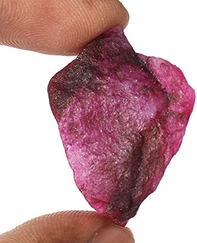 100 סמק. ריפוי טבעי קריסטל אדום אבן מחוספס לריפוי, יוגה, מדיטציה ו- GA-123 אחר