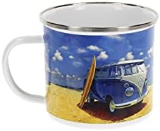 קולקציית Brisa VW - פולקסווגן סמבה אוטובוס T1 ספל קפה ואן אמייל, כוס תה למטבח, מוסך, משרד - ציוד קמפינג/רציית