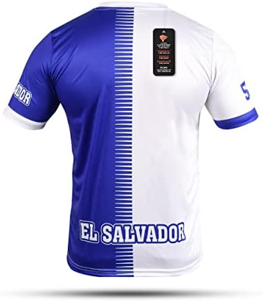 זעם על גופיית כדורגל אל סלבדור - חולצת אל סלבדור - אלל סלבדור גברים/נשים/יוניסקס שרוול קצר