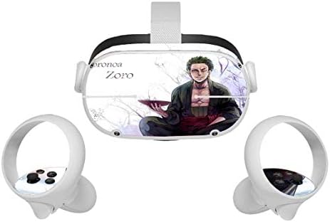 סדרת הפירטים קינג סרט אנימה Oculus Quest 2 Skin VR 2 אוזניות עורות ובקרות מדבקות מדבקות מגן אביזרים