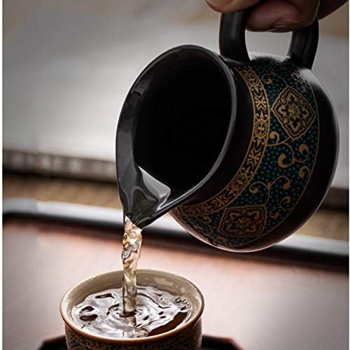 Xwozydr קרמיקה אבן שוחק ערכת תה חצי אוטומטית, יצירתי תה תה יצירתי של תה סט תה יצירתי ציוד