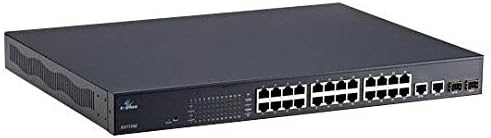 EX17242-Web-SMART 24-Port 10/100 30W POE & 2-PORT COMBO GIG RJ45 / SFP מתג Ethernet