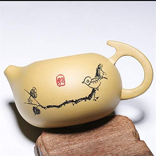 Wionc בסגנון סיני טהור בעבודת יד סגול קליי xi shi קומקום קומקום גולמי עפרות גולמיות.