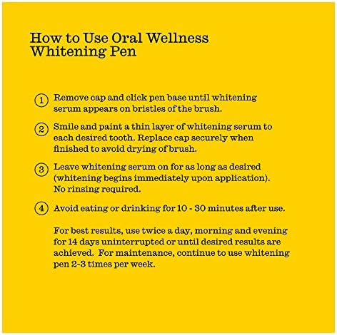פעמיים בריאות אוראלית חוזק חוזק נוסף עט מלבן שיניים - עטים לבניית שיניים עדינים ורגישים - מקצועיים, תוך