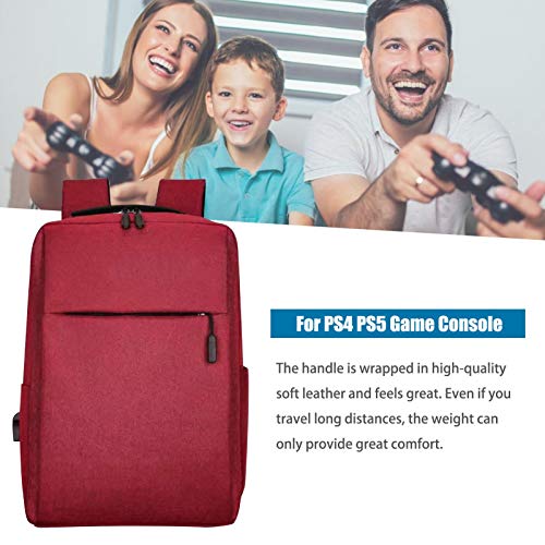 אביזרי OBOBB PS5, נסיעות נשיאת תיק הגנה על תיק PS4 PS5 קונסולת משחק תרמיל נסיעות לגברים