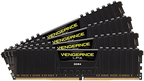 Corsair Vengeance LPX 128GB DDR4 3600 C18 1.35V זיכרון שולחן עבודה - שחור