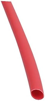 LON0167 חדש 5M אורך DIA פנימי 1.5 ממ. יעילות אמינה חום פוליולפין צינור מתכווץ אדום לתיקון תיל