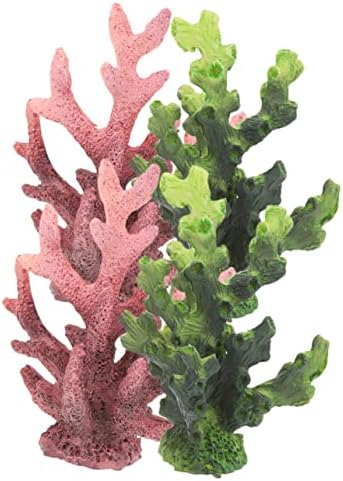 ספורט 4 יחידות סימולציה מיני אלמוגים צמחים מלאכותיים אקווריום אביזרי דגי טנק צמחים אקווריום דקור דגי טנק דקורים