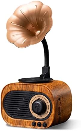 דולט גרמופון צורת רמקול מעודן בציר רדיו רטרו נייד רדיו
