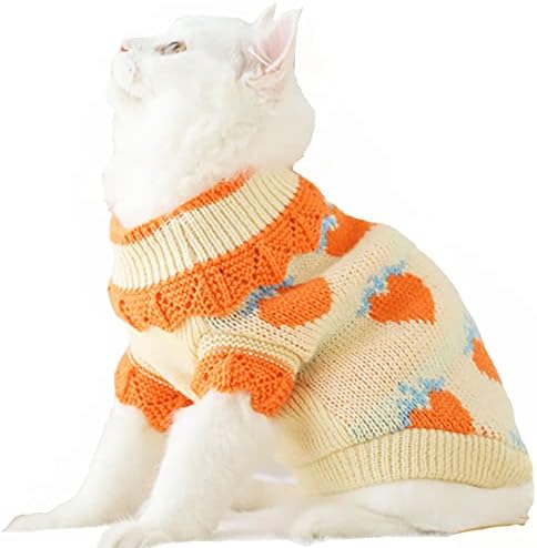 סוודר חתולים אניאק בגדי גור חמים כלבים חולצת אפוד נעימה תלבושות חורפי סתי