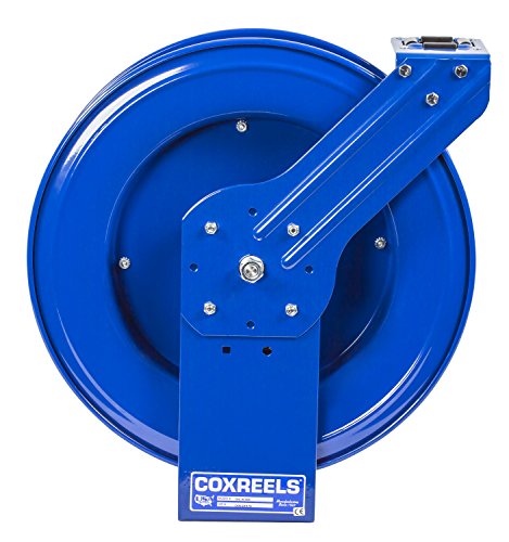 Coxreels EZ-SHL-3100 סדרת בטיחות באביב סליל צינור לאוויר/מים/שמן: 3/8 I.D., קיבולת צינור 100 ', פחות צינור,