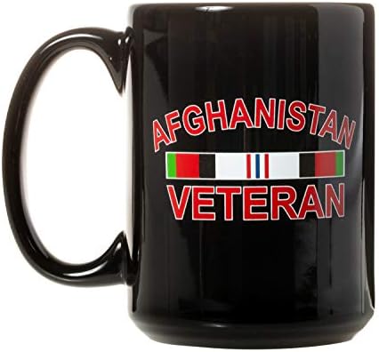 סרט ותיק אפגניסטן - המזרח התיכון 9/11 מבצע חופש מתמשך - ארצות הברית צבא 15oz ספל תה קפה דלוקס דלוקס