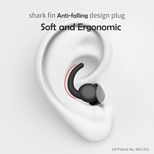 תקעי אוזן Wutan לביטול רעשי שינה 27.7dB בתדירות באמצע הגבוהה - נוח לשימוש חוזר סיליקון צליל חוסם אטמי אוזניים