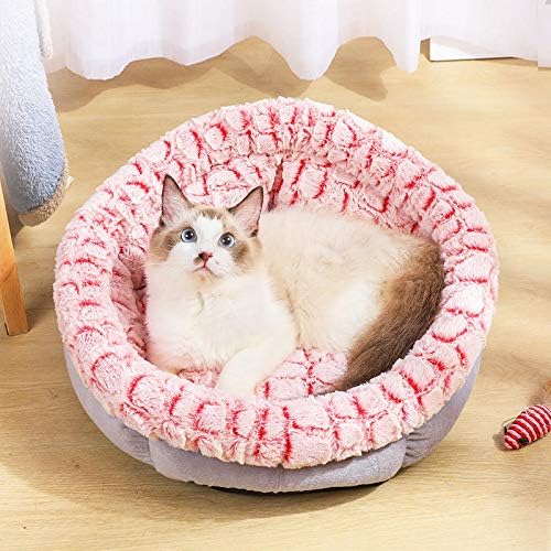 AOOF PV ארוך קטיפה סופר רכה מיטת מחמד מלונה כלב חתול כלב נוח כרית שינה מתכווננת