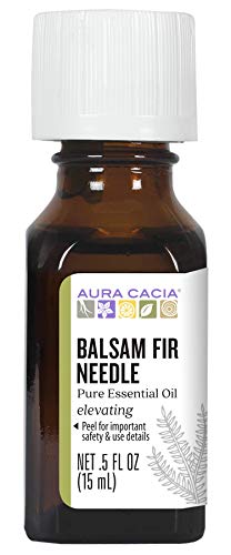 Aura cacia balsam מחט שמן אתרי, 0.5 fz
